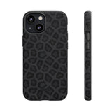 Onyx Leopard-Phone Case-Printify-iPhone 13 Mini-Matte-Movvy
