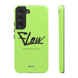 FLOW (Lime)-Phone Case-Printify-Movvy