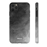 Grayscale Brushstrokes-Phone Case-Printify-iPhone 11 Pro Max-Glossy-Movvy