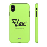 FLOW (Lime)-Phone Case-Printify-Movvy