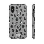 Black Cat-Phone Case-iPhone X-Matte-Movvy