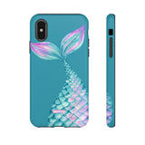 Mermaid-Phone Case-Printify-iPhone X-Glossy-Movvy