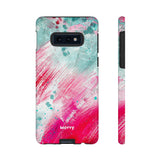 Aquaberry Brushstrokes-Phone Case-Printify-Samsung Galaxy S10E-Glossy-Movvy