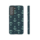 Anchor Hearts-Phone Case-Printify-Samsung Galaxy S21 FE-Matte-Movvy
