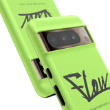FLOW (Lime)-Phone Case-Printify-Movvy