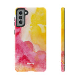 Sunset Watercolor-Phone Case-Printify-Samsung Galaxy S21 Plus-Glossy-Movvy