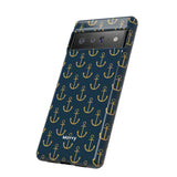 Gold Anchors-Phone Case-Printify-Movvy
