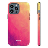 Sunset Brushstrokes-Phone Case-Printify-iPhone 13 Pro Max-Glossy-Movvy
