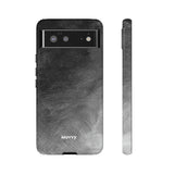 Grayscale Brushstrokes-Phone Case-Printify-Google Pixel 6-Glossy-Movvy