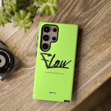 FLOW (Lime)-Phone Case-Printify-Movvy