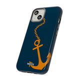 Orange Chained Anchor-Phone Case-Printify-Movvy