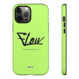 FLOW (Lime)-Phone Case-Printify-Movvy