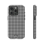 Houndstooth-Phone Case-iPhone 15 Pro-Glossy-Movvy