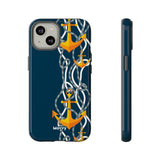 Anchored-Phone Case-Printify-iPhone 14-Glossy-Movvy
