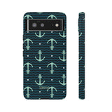 Anchor Hearts-Phone Case-Google Pixel 6-Glossy-Movvy