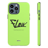 FLOW (Lime)-Phone Case-Printify-Movvy