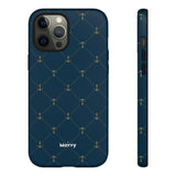 Anchor Quilt-Phone Case-Printify-iPhone 12 Pro Max-Matte-Movvy