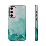 Aquamarine Watercolor-Phone Case-Printify-Samsung Galaxy S23 Plus-Glossy-Movvy