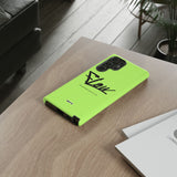 FLOW (Lime)-Phone Case-Printify-Movvy
