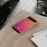 Sunset Brushstrokes-Phone Case-Printify-Movvy