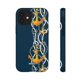 Anchored-Phone Case-Printify-iPhone 12 Mini-Matte-Movvy