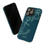Wheel and Anchor-Phone Case-Printify-Movvy