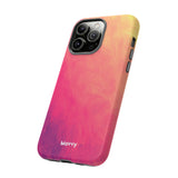 Sunset Brushstrokes-Phone Case-Printify-Movvy