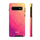 Sunset Brushstrokes-Phone Case-Printify-Samsung Galaxy S10-Glossy-Movvy