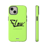 FLOW (Lime)-Phone Case-Printify-Movvy