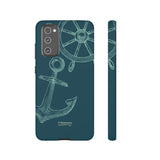 Wheel and Anchor-Phone Case-Printify-Samsung Galaxy S20 FE-Matte-Movvy