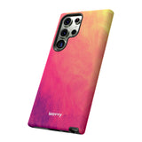 Sunset Brushstrokes-Phone Case-Printify-Movvy