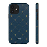 Anchor Quilt-Phone Case-Printify-iPhone 12-Matte-Movvy