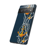 Anchored-Phone Case-Printify-Movvy