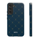 Anchor Quilt-Phone Case-Printify-Samsung Galaxy S22-Matte-Movvy