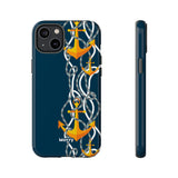 Anchored-Phone Case-Printify-iPhone 14 Plus-Glossy-Movvy