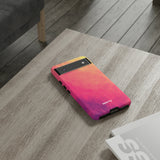 Sunset Brushstrokes-Phone Case-Printify-Movvy