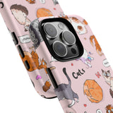 The Cat's Meow-Phone Case-Printify-Movvy