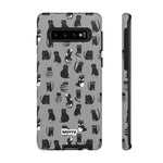Black Cat-Phone Case-Samsung Galaxy S10-Matte-Movvy