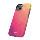 Sunset Brushstrokes-Phone Case-Printify-Movvy