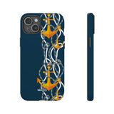 Anchored-Phone Case-Printify-iPhone 15 Plus-Matte-Movvy