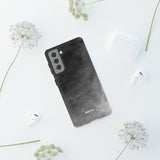 Grayscale Brushstrokes-Phone Case-Printify-Movvy