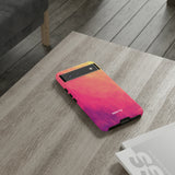 Sunset Brushstrokes-Phone Case-Printify-Movvy