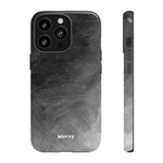 Grayscale Brushstrokes-Phone Case-iPhone 13 Pro-Glossy-Movvy