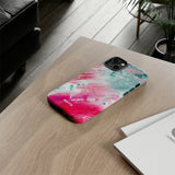 Aquaberry Brushstrokes-Phone Case-Printify-Movvy