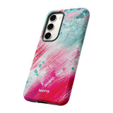 Aquaberry Brushstrokes-Phone Case-Printify-Movvy