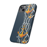 Anchored-Phone Case-Printify-Movvy