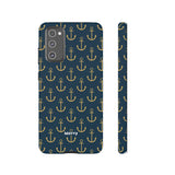 Gold Anchors-Phone Case-Printify-Samsung Galaxy S20 FE-Matte-Movvy