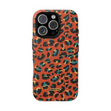 Ruby Leopard-Phone Case-Printify-iPhone 16 Pro-Matte-Movvy
