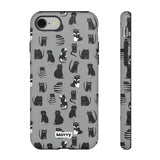 Black Cat-Phone Case-iPhone 8-Matte-Movvy