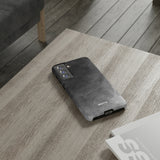 Grayscale Brushstrokes-Phone Case-Printify-Movvy